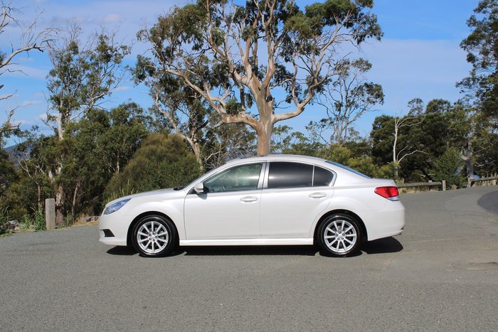 2010 Subaru Liberty 2.5i Premium 5GEN MY10 Four Wheel Drive White