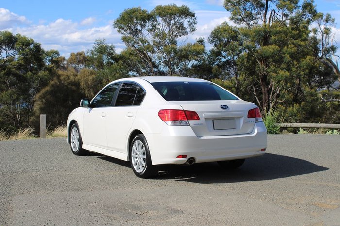 2010 Subaru Liberty 2.5i Premium 5GEN MY10 Four Wheel Drive White