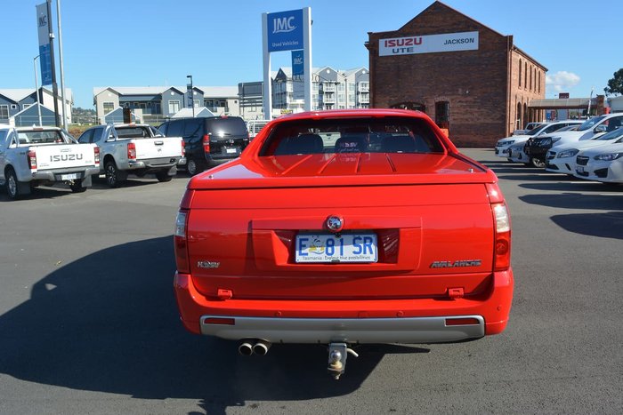 2004 Holden Special Vehicles Avalanche XUV Y Series II Upd 4X4 Constant Red