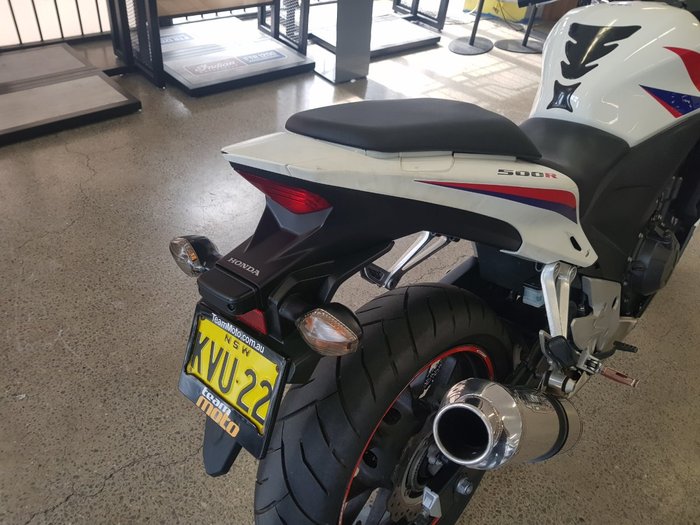 2013 Honda CBR500R White