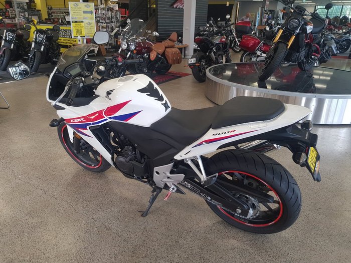 2013 Honda CBR500R White