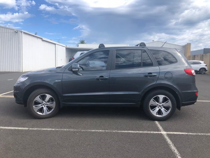 2012 Hyundai Santa Fe Elite CM MY12 4X4 On Demand Grey