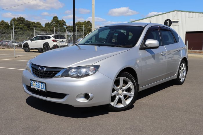 2007 Subaru Impreza R G3 MY08 Four Wheel Drive Silver