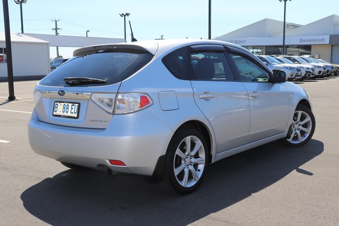 2007 Subaru Impreza R G3 MY08 Four Wheel Drive Silver