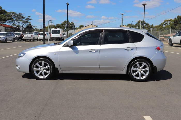 2007 Subaru Impreza R G3 MY08 Four Wheel Drive Silver