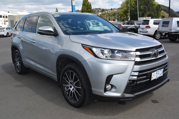 2019 Toyota Kluger Grande GSU55R Four Wheel Drive Silver