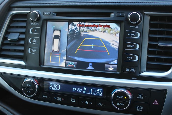 2018 Toyota Kluger Grande GSU55R Four Wheel Drive Blue