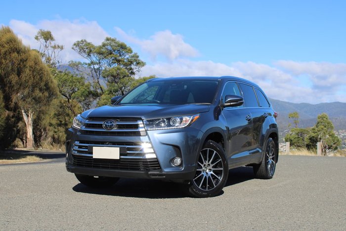 2018 Toyota Kluger Grande GSU55R Four Wheel Drive Blue
