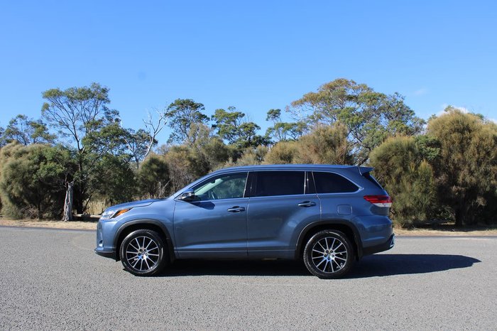 2018 Toyota Kluger Grande GSU55R Four Wheel Drive Blue