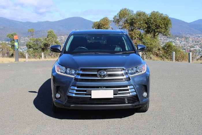 2018 Toyota Kluger Grande GSU55R Four Wheel Drive Blue