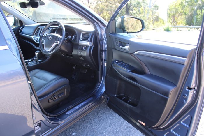2018 Toyota Kluger Grande GSU55R Four Wheel Drive Blue