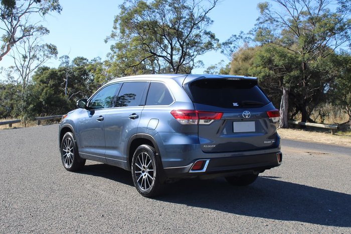 2018 Toyota Kluger Grande GSU55R Four Wheel Drive Blue