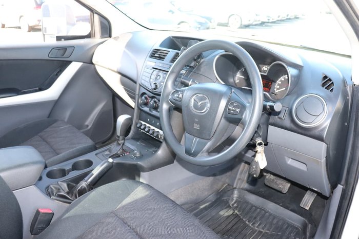 2015 Mazda BT-50 XT UP 4X4 Dual Range White