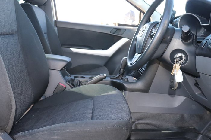 2015 Mazda BT-50 XT UP 4X4 Dual Range White