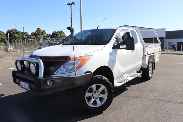 2015 Mazda BT-50 XT UP 4X4 Dual Range White