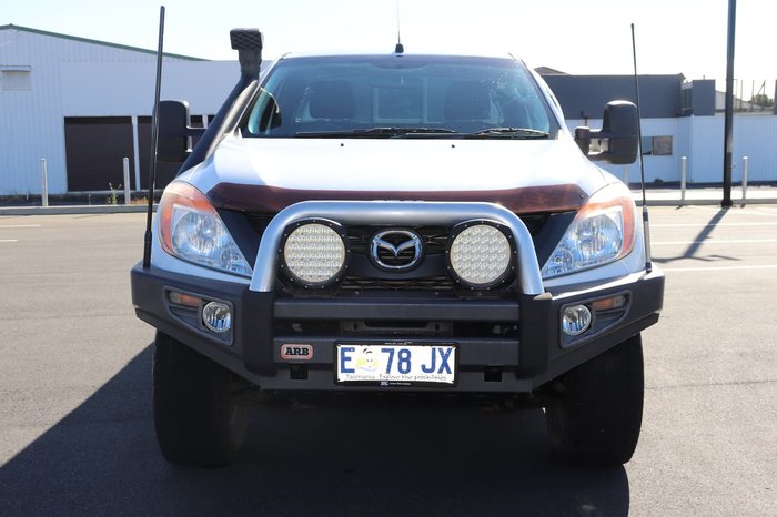 2015 Mazda BT-50 XT UP 4X4 Dual Range White