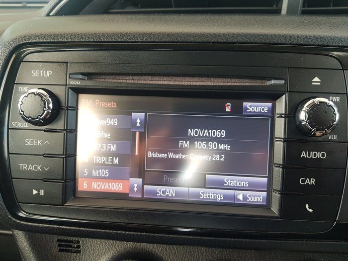 2017 Toyota Yaris Ascent NCP130R Blue