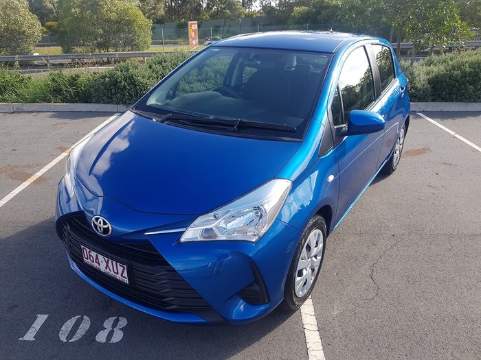 2017 Toyota Yaris Ascent NCP130R Blue