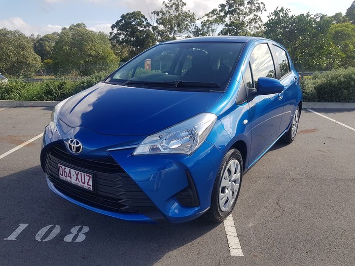 2017 Toyota Yaris Ascent NCP130R Blue