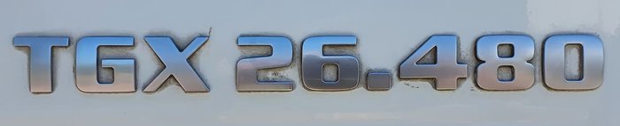 2010 MAN TGX 26.480 WHITE