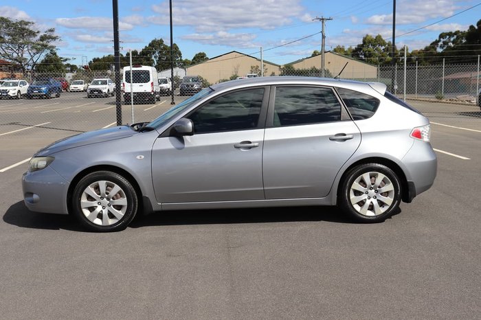2007 Subaru Impreza R G3 MY08 Four Wheel Drive Silver