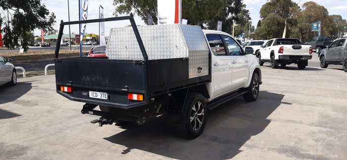 2014 Toyota Hilux Black Limited Edition KUN26R MY14 4X4 Dual Range GLACIER WHITE