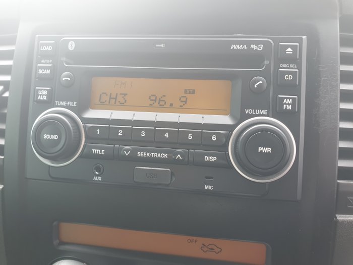 2012 Nissan Navara ST-X D40 Series 5 4X4 SILVER OR CHROM