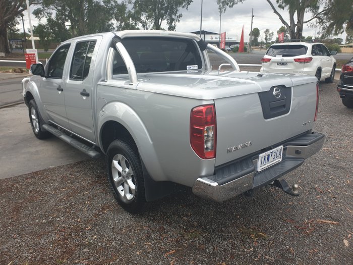 2012 Nissan Navara ST-X D40 Series 5 4X4 SILVER OR CHROM