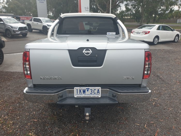 2012 Nissan Navara ST-X D40 Series 5 4X4 SILVER OR CHROM