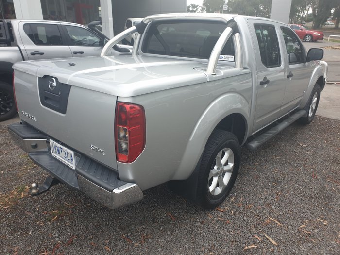 2012 Nissan Navara ST-X D40 Series 5 4X4 SILVER OR CHROM