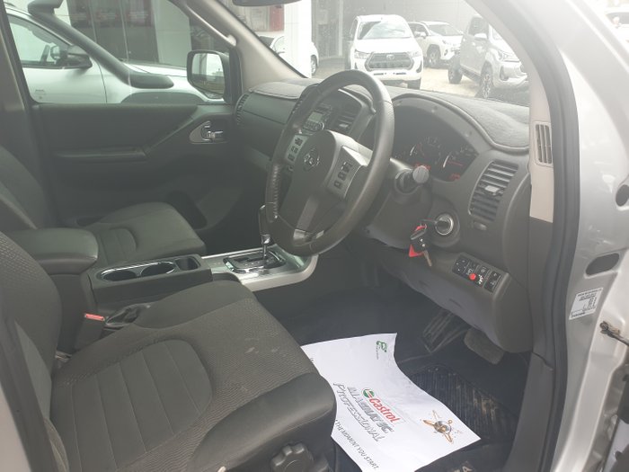 2012 Nissan Navara ST-X D40 Series 5 4X4 SILVER OR CHROM