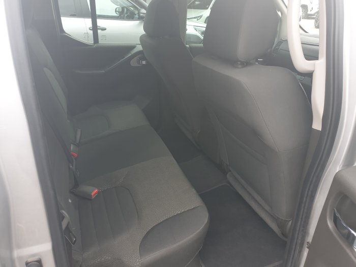 2012 Nissan Navara ST-X D40 Series 5 4X4 SILVER OR CHROM