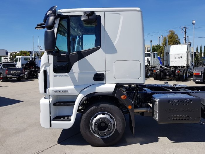2021 IVECO EUROCARGO E6 ML120E28 SLEEPER CAB CHASSIS AUTO null null White