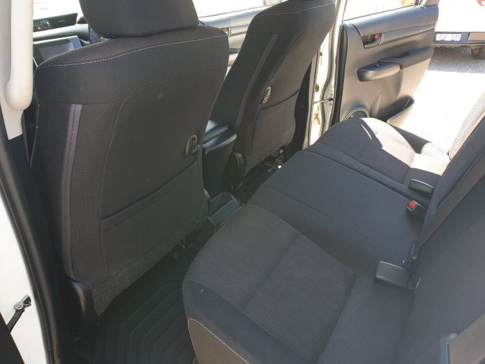 2017 Toyota Hilux SR GUN126R 4X4 Dual Range Glacier White