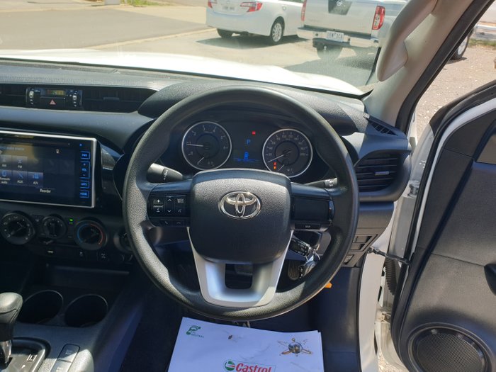 2017 Toyota Hilux SR GUN126R 4X4 Dual Range Glacier White