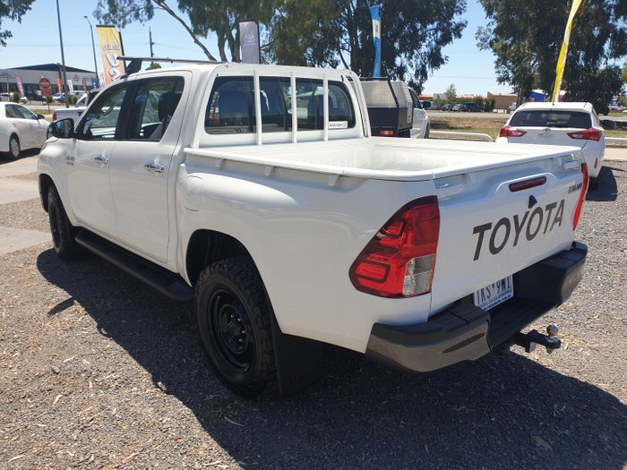 2017 Toyota Hilux SR GUN126R 4X4 Dual Range Glacier White