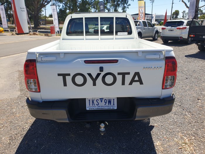 2017 Toyota Hilux SR GUN126R 4X4 Dual Range Glacier White