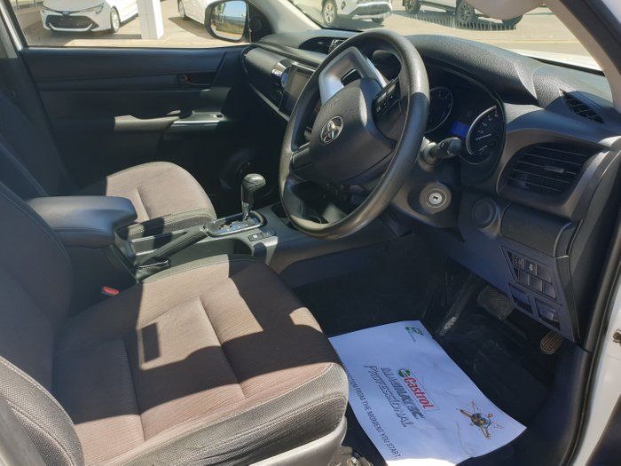 2017 Toyota Hilux SR GUN126R 4X4 Dual Range Glacier White