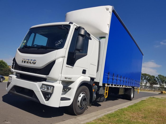 2020 IVECO EUROCARGO ML160 MANUAL 12 PALLET TAUTLINER null null White