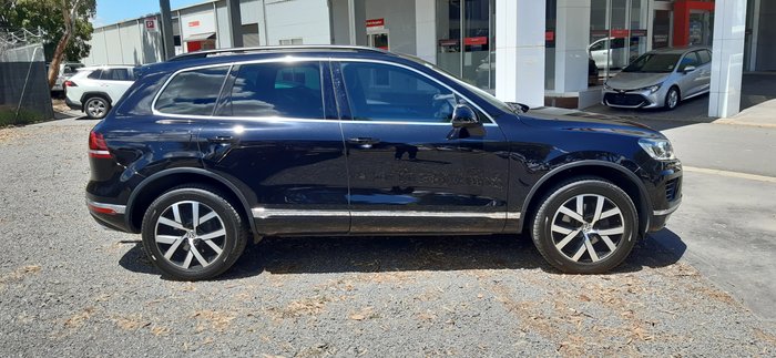 2017 Volkswagen Touareg Monochrome 7P MY18 Four Wheel Drive BLACK