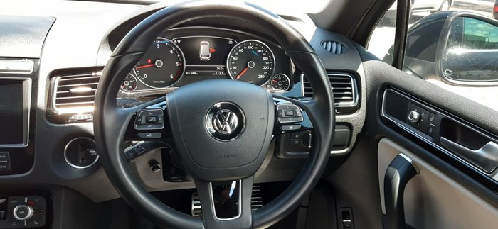 2017 Volkswagen Touareg Monochrome 7P MY18 Four Wheel Drive BLACK