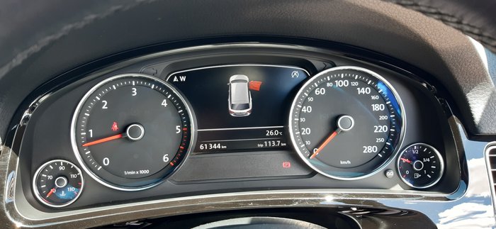 2017 Volkswagen Touareg Monochrome 7P MY18 Four Wheel Drive BLACK