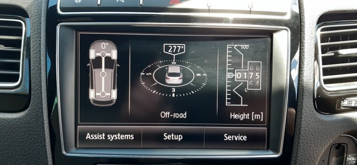 2017 Volkswagen Touareg Monochrome 7P MY18 Four Wheel Drive BLACK