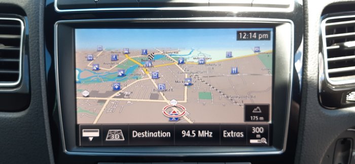 2017 Volkswagen Touareg Monochrome 7P MY18 Four Wheel Drive BLACK