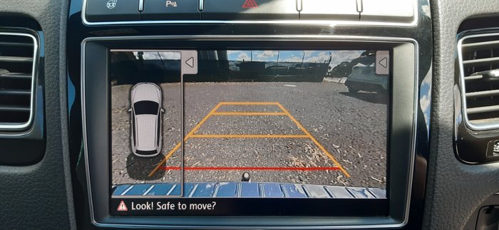 2017 Volkswagen Touareg Monochrome 7P MY18 Four Wheel Drive BLACK