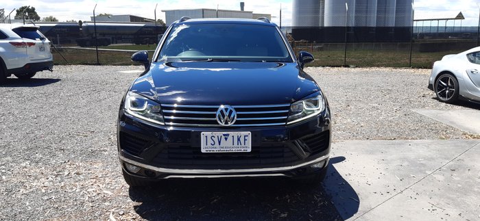 2017 Volkswagen Touareg Monochrome 7P MY18 Four Wheel Drive BLACK