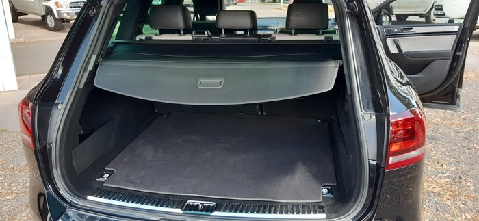 2017 Volkswagen Touareg Monochrome 7P MY18 Four Wheel Drive BLACK