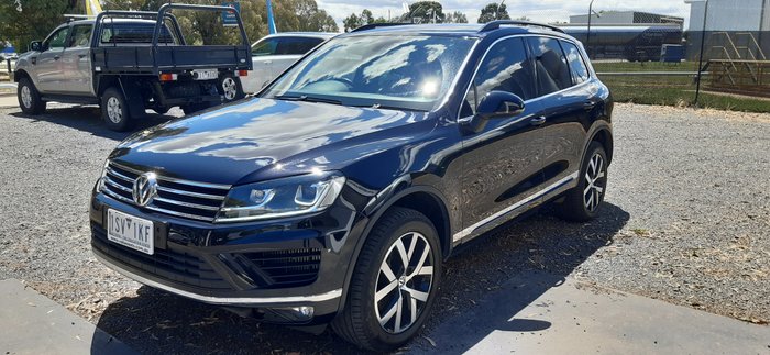 2017 Volkswagen Touareg Monochrome 7P MY18 Four Wheel Drive BLACK