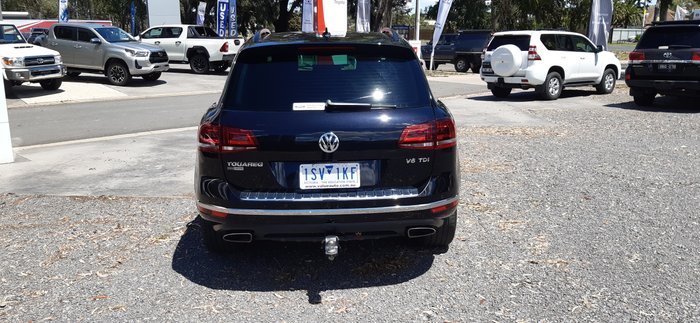 2017 Volkswagen Touareg Monochrome 7P MY18 Four Wheel Drive BLACK
