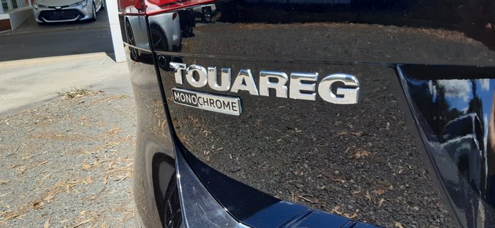 2017 Volkswagen Touareg Monochrome 7P MY18 Four Wheel Drive BLACK